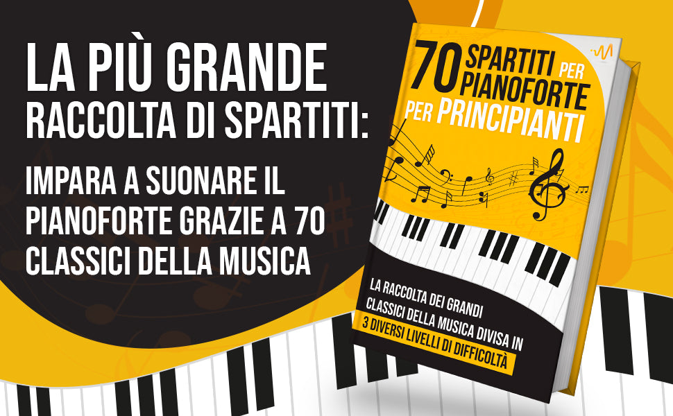 70 Spartiti per Pianoforte per Principianti WeMusic Lab