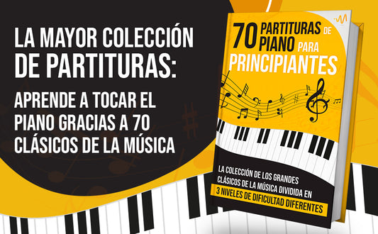 70 Partituras de Piano para Principiantes WeMusic Lab